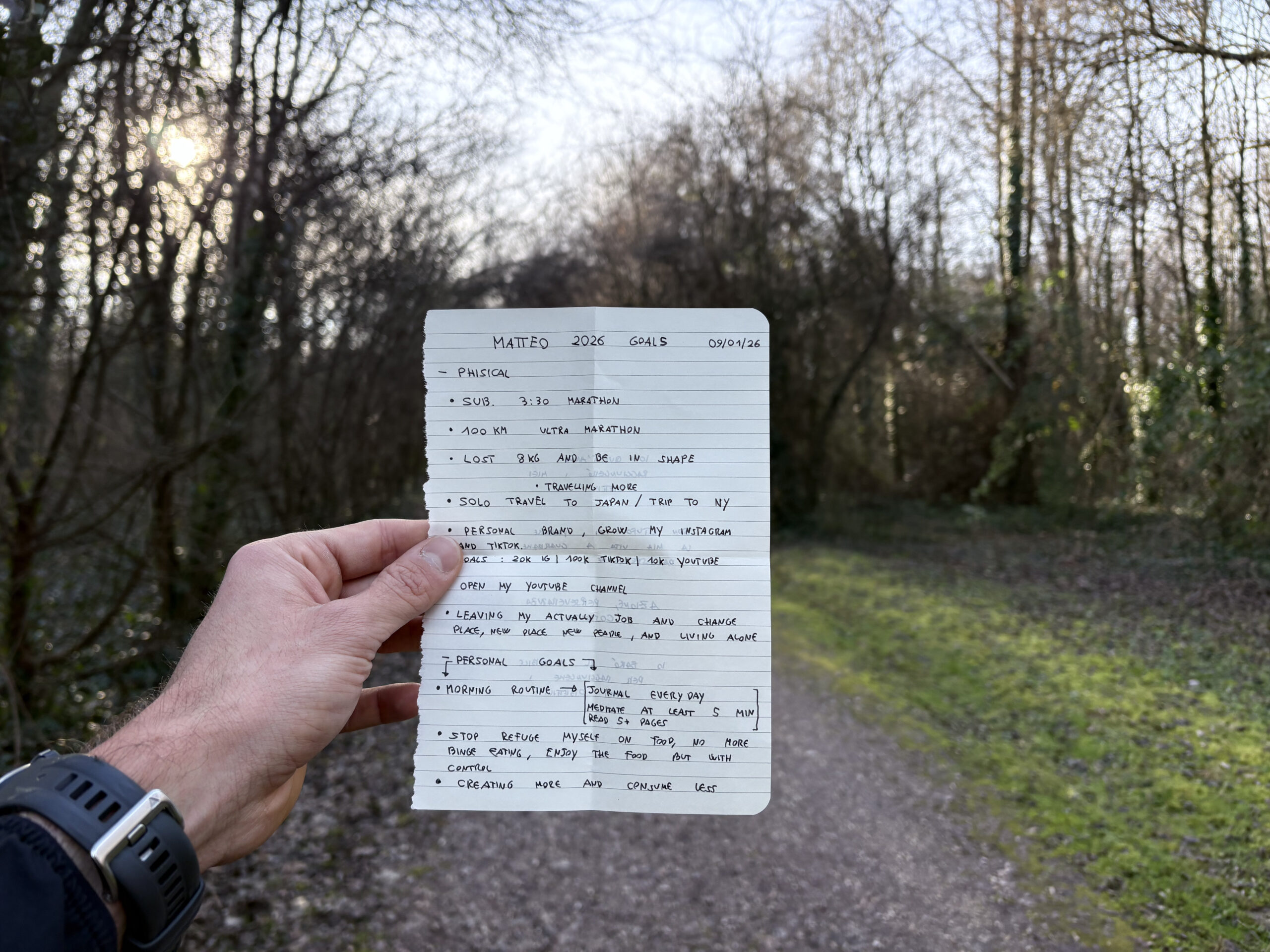 Day 04/75 – Not a Race